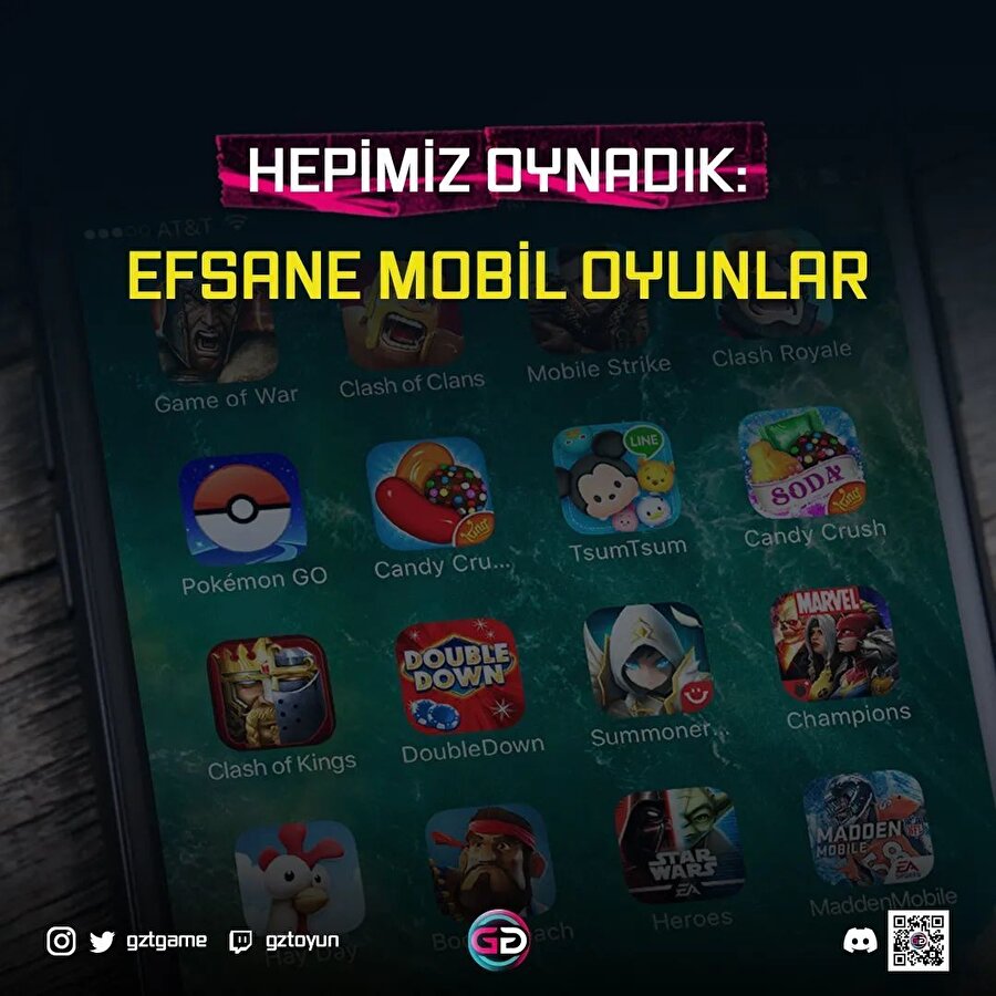 Efsane mobil oyunlar