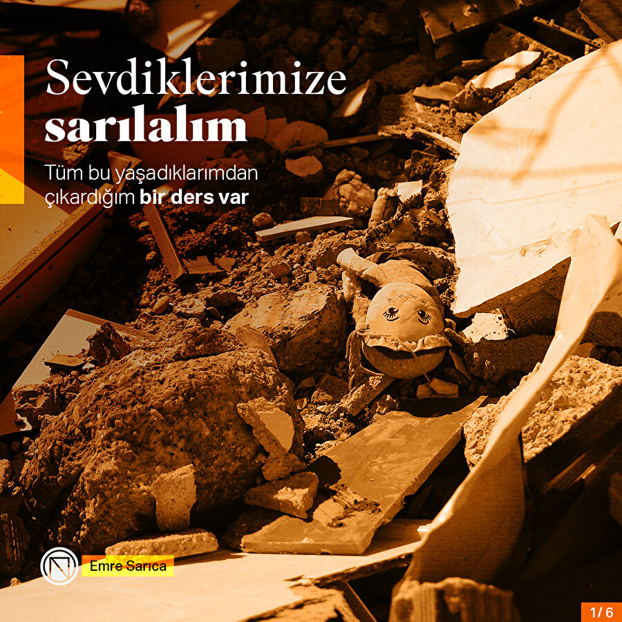 Sevdiklerimize sarılalım