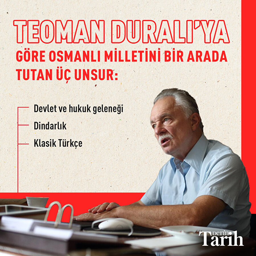 Osmanlı milletini bir arada tutan üç unsur