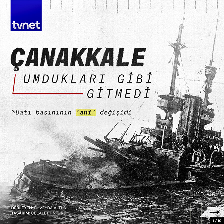 Bekledikleri gibi olmadı: Batı’nın gözünden Çanakkale