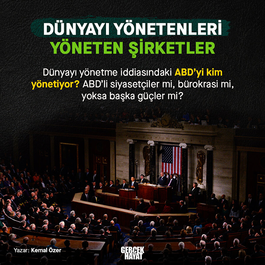 Küresel şirketlerin devlet üstü hegemonyası 