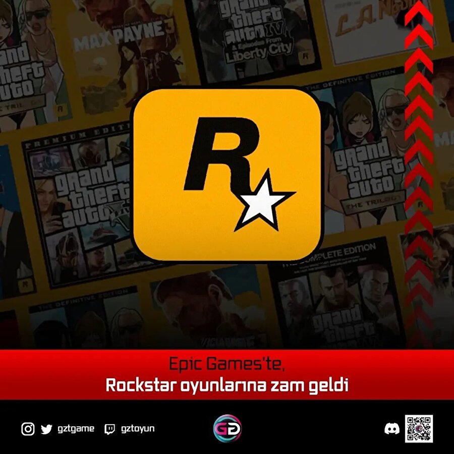 Rockstar oyunları zamlandı