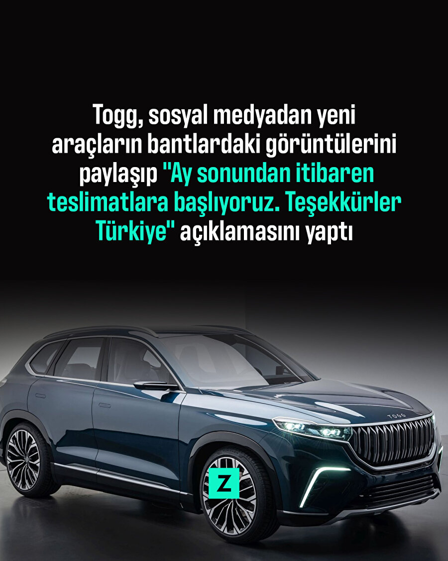 Togg, ilk teslimat tarihini açıkladı