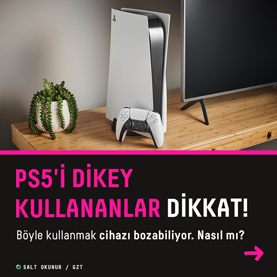 PS5'i böyle kullanmayın 