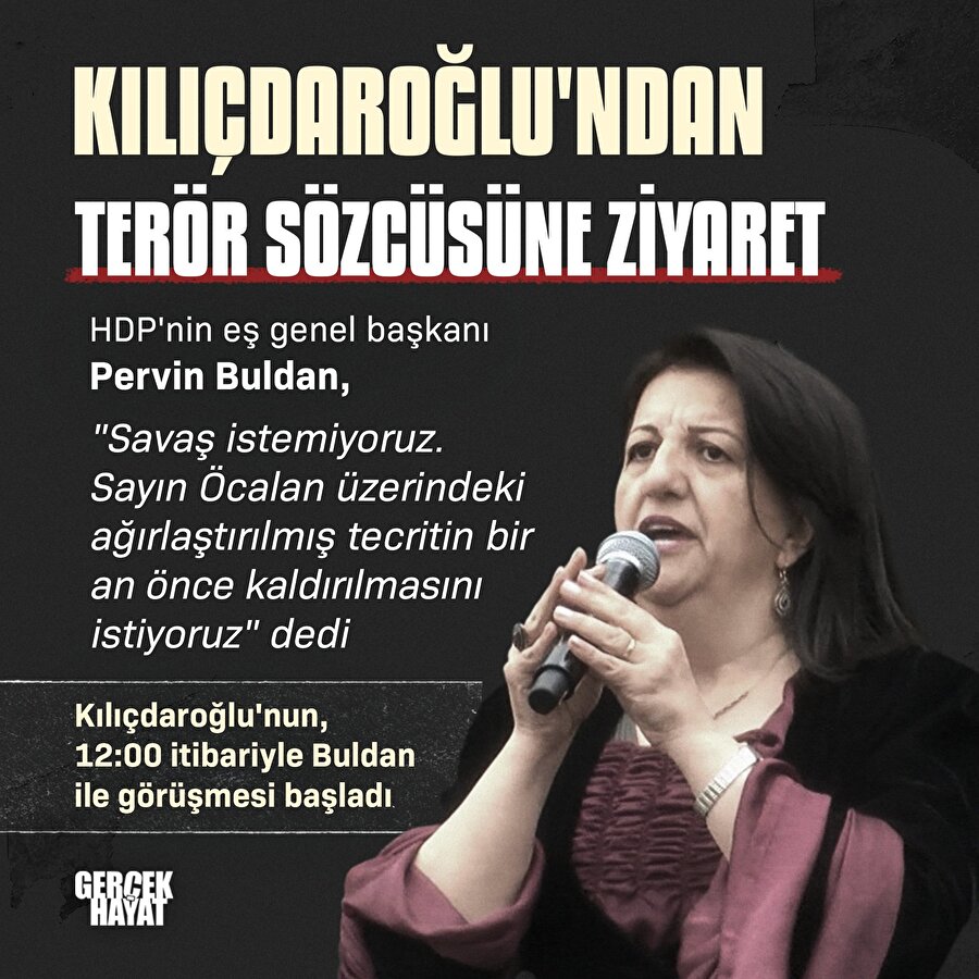 Kılıçdaroğlu, masanın gizli ortağı HDP ile görüştü