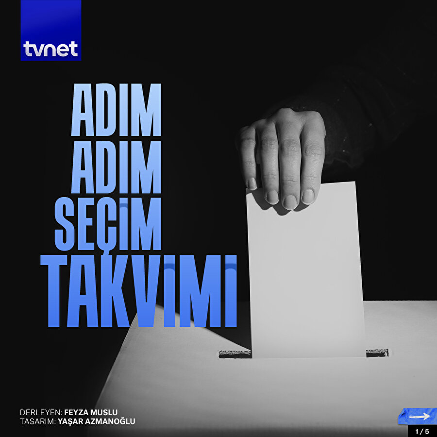 Adım adım seçime doğru