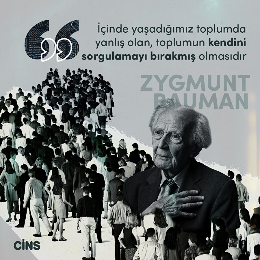 Zygmunt Bauman'dan toplum üzerine
