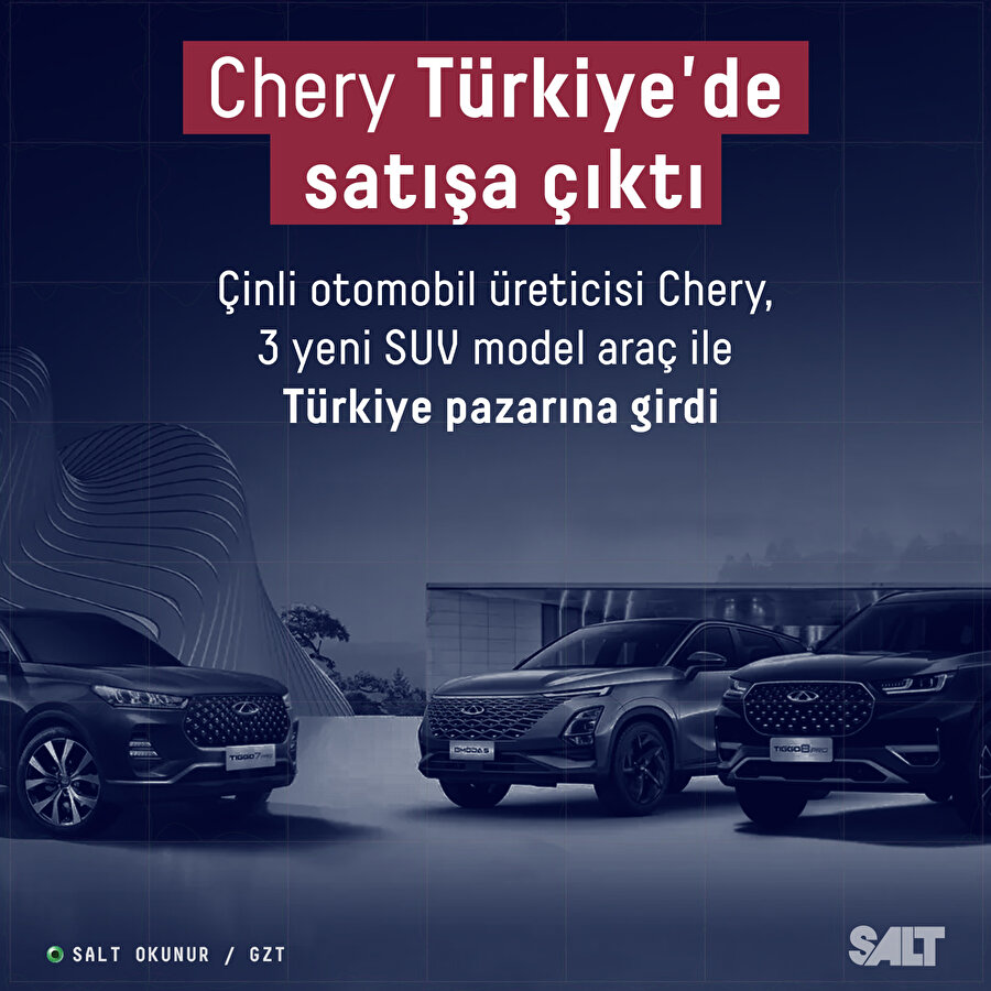 Chery 3 yeni SUV ile Türkiye'de