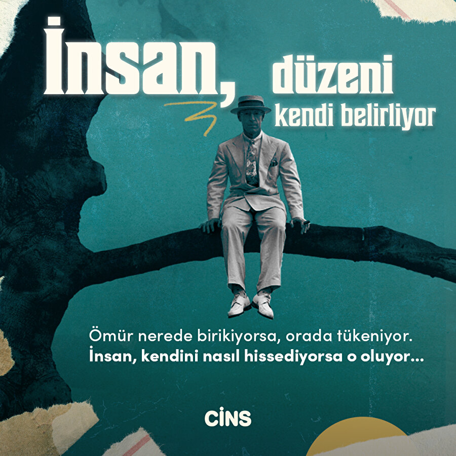 İnsan, düzeni kendi belirliyor