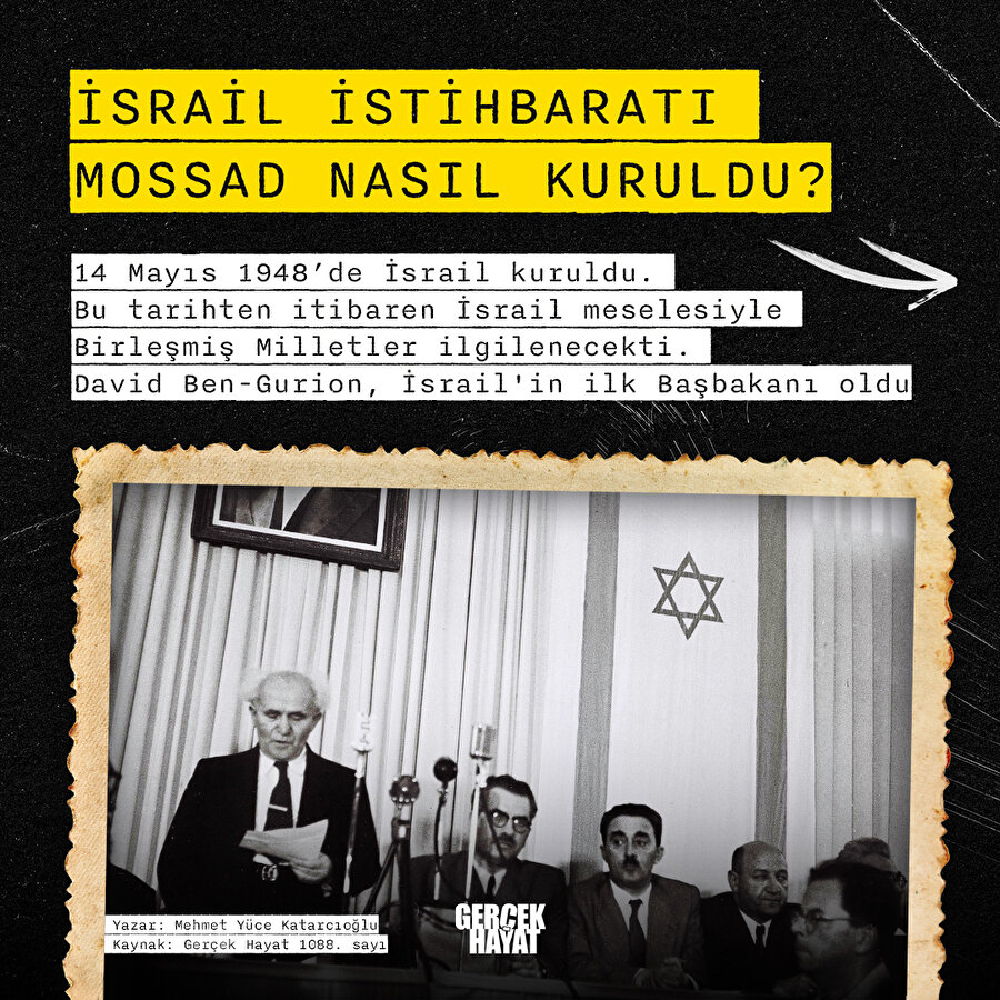 MOSSAD'ın kuruluşu