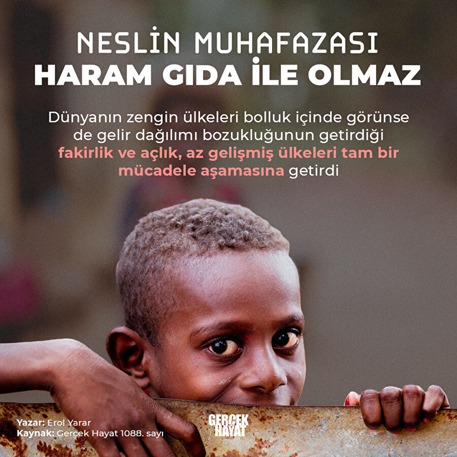 Haram gıda neslimizi de tehdit ediyor
