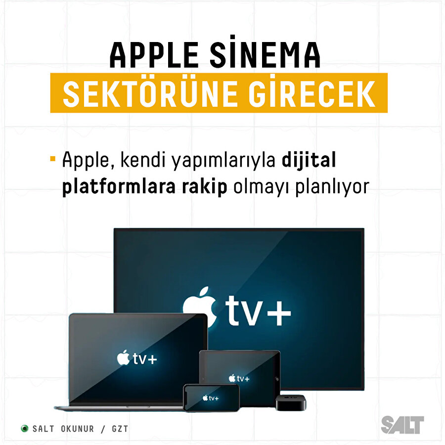 Apple sinema sektörüne girmeyi planlıyor