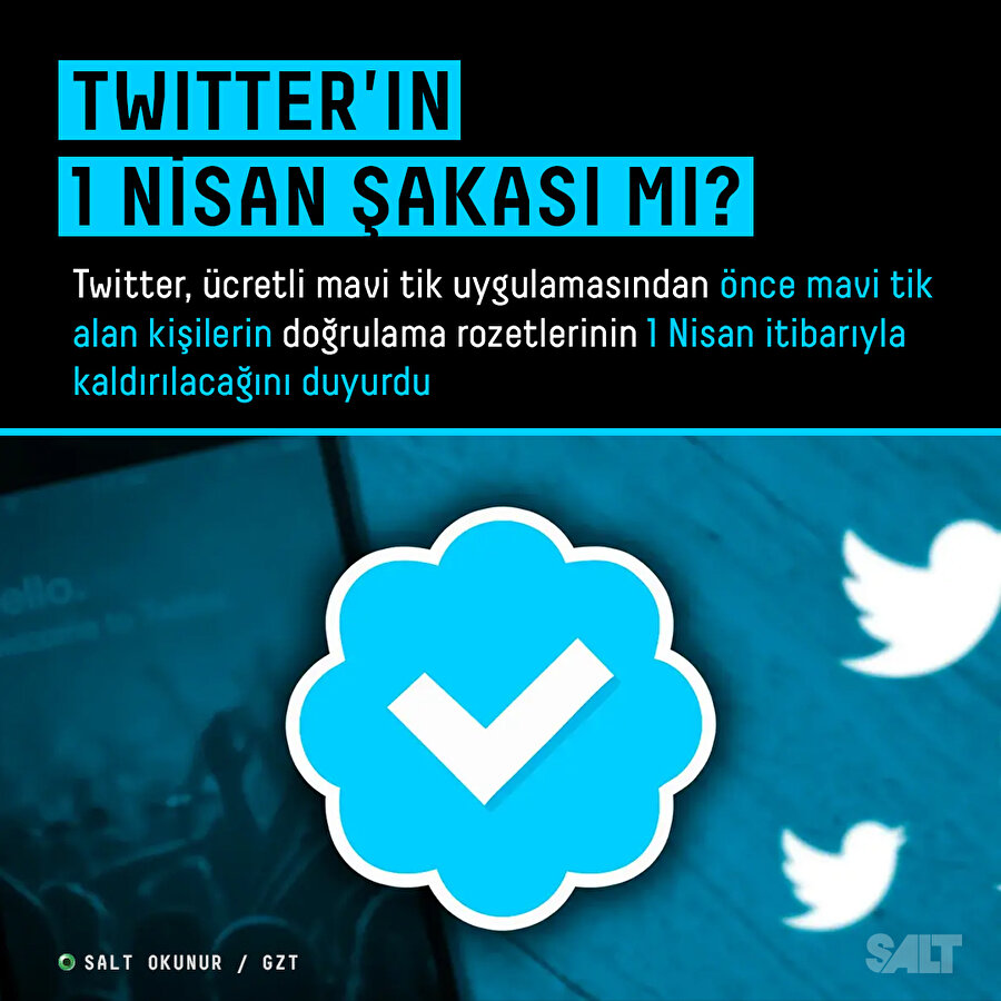 Twitter kullanıcılarına 1 Nisan şakası mı yapacak? 