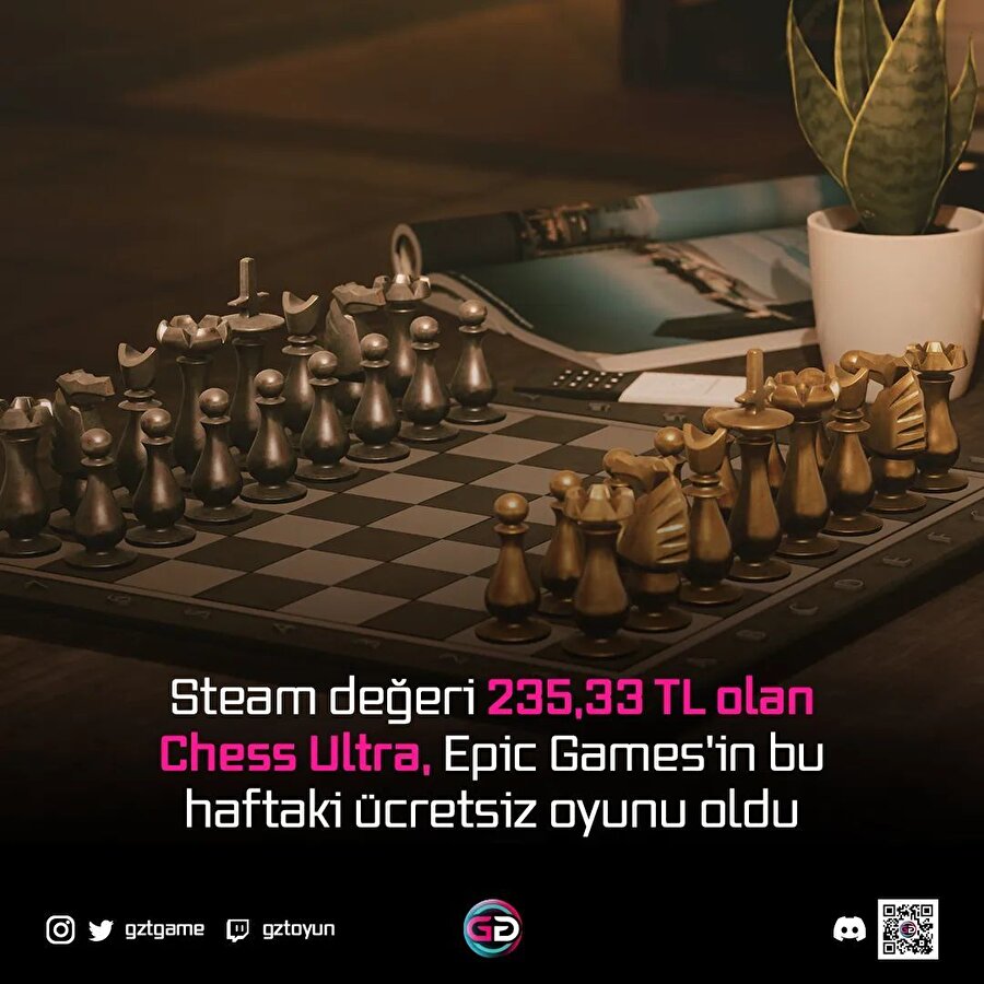 Chess Ultra, bu haftanın Epic Games ücretsiz oyunu oldu