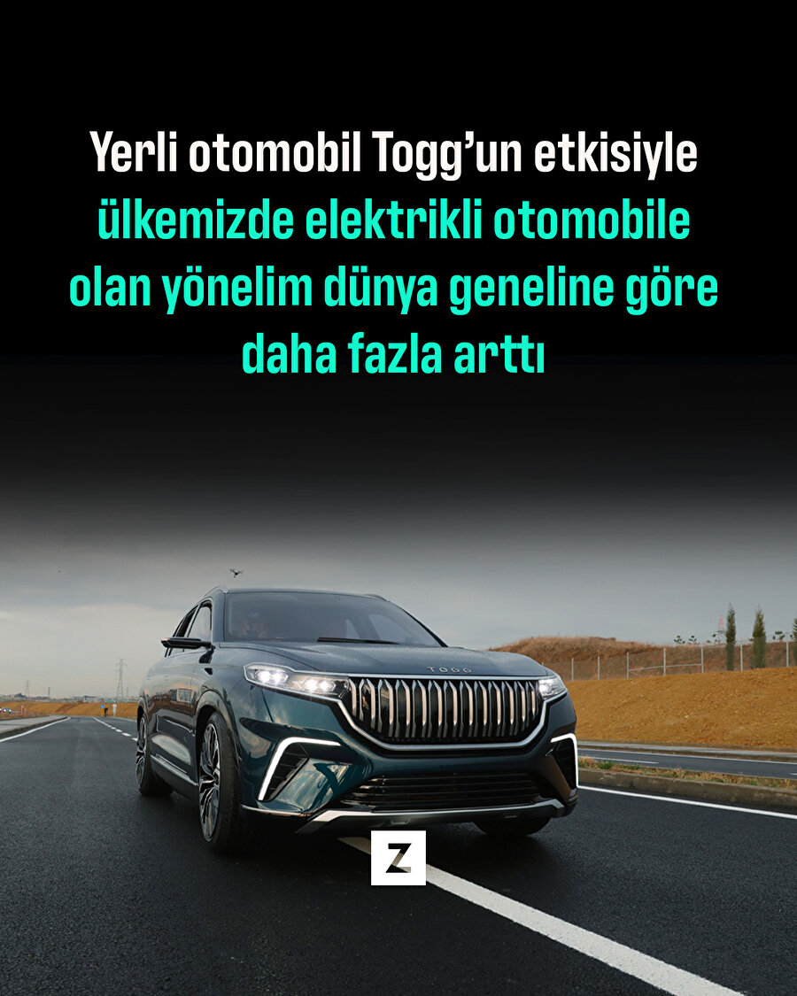 Türkiye'de elektrikli araç satışları %172 arttı