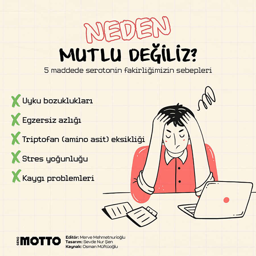 Neden mutlu değiliz?