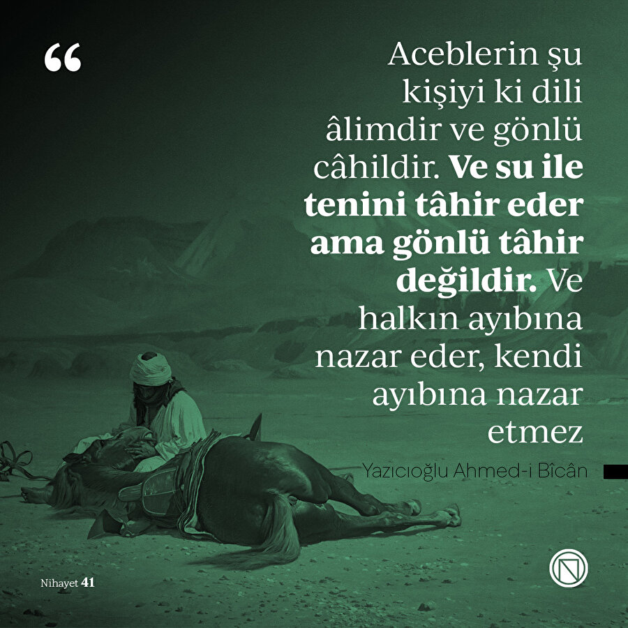 Dili âlim, gönlü câhil