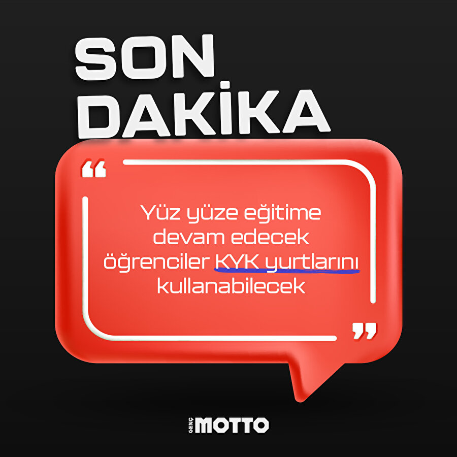 KYK yurtları öğrencilerin hizmetine açılacak mı?