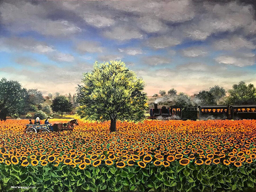 Saf ve şiirsel Anadolu resimleri 🖼️