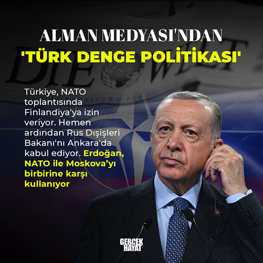 Alman medyası WELT'ten Erdoğan analizi