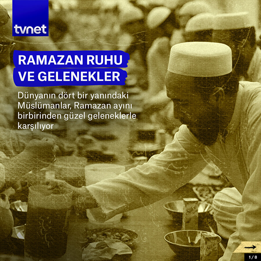 Ramazan'ın ruhunu yansıtan gelenekler