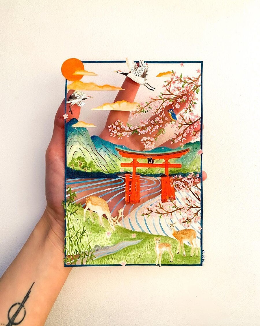  Kağıdın derinliği: kağıt kesme sanatı 📜