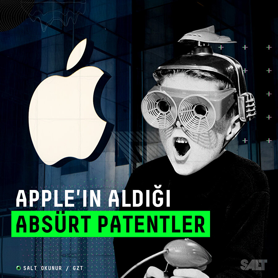 Apple'ın bu zamana kadar aldığı en absürt patentler 🤯👀💥