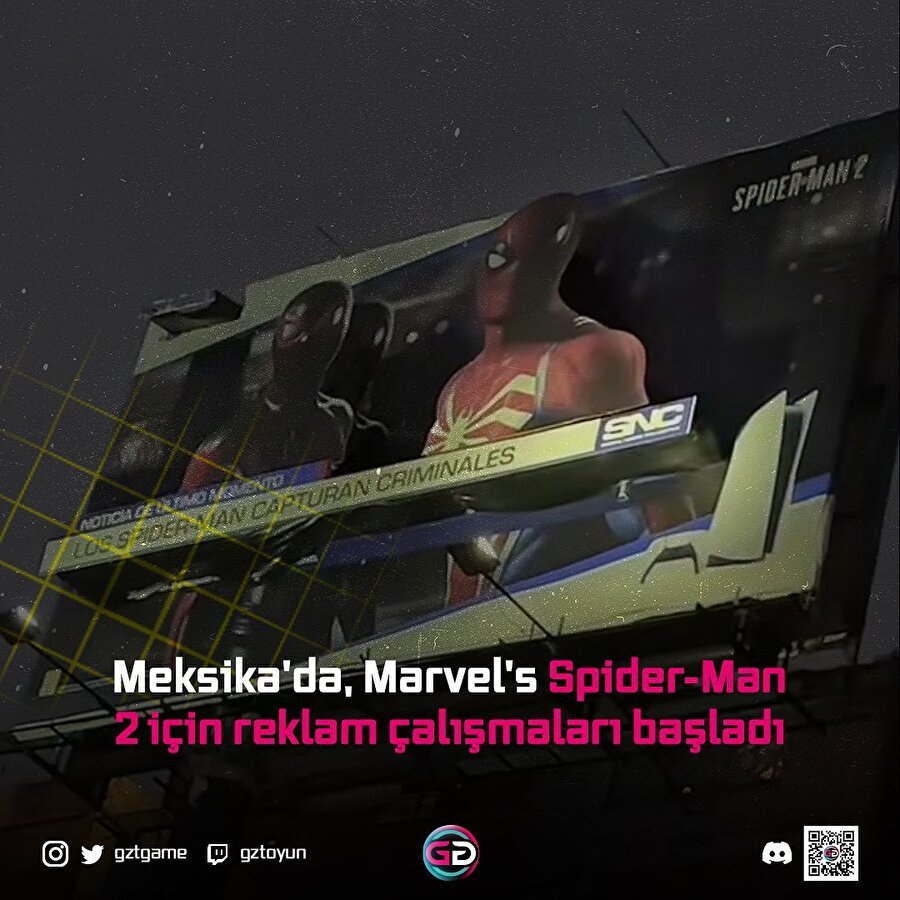 Meksika'da, Marvel's Spider-Man 2 için reklam çalışmaları başladı