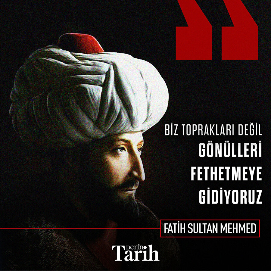 Biz gönülleri fethetmeye gidiyoruz