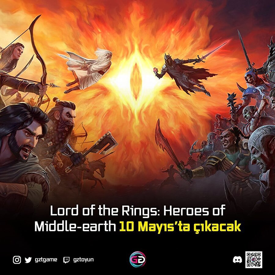 Lord of the Rings: Heroes of Middle-earth 10 Mayıs'ta çıkacak