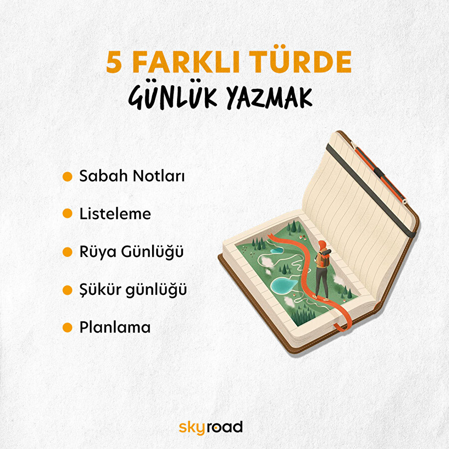 Günlük tutmak için 5 yöntem 📖