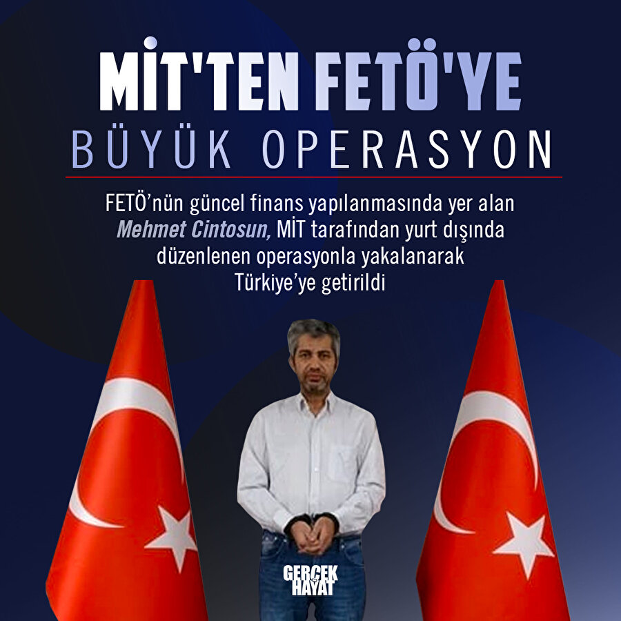 FETÖ'ye MİT operasyonu