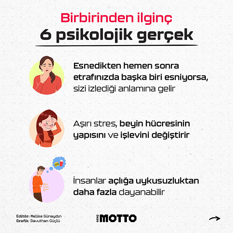 Birbirinden ilginç 6 psikolojik gerçek