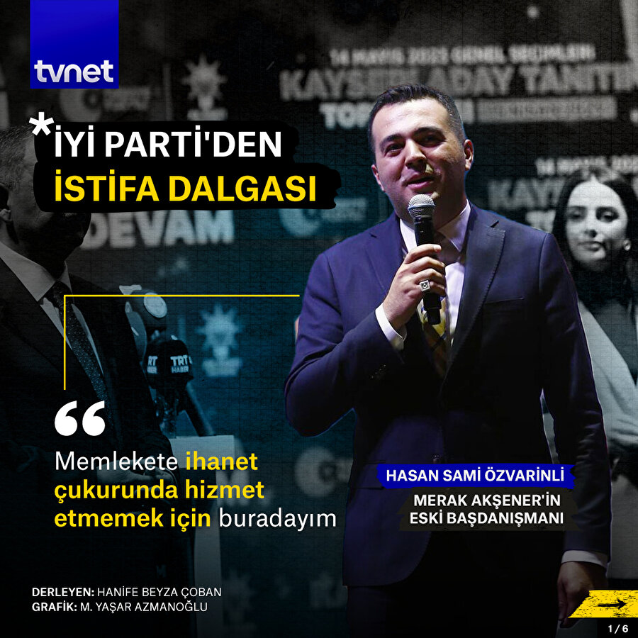 İYİ Parti'den istifa dalgası büyüyor 