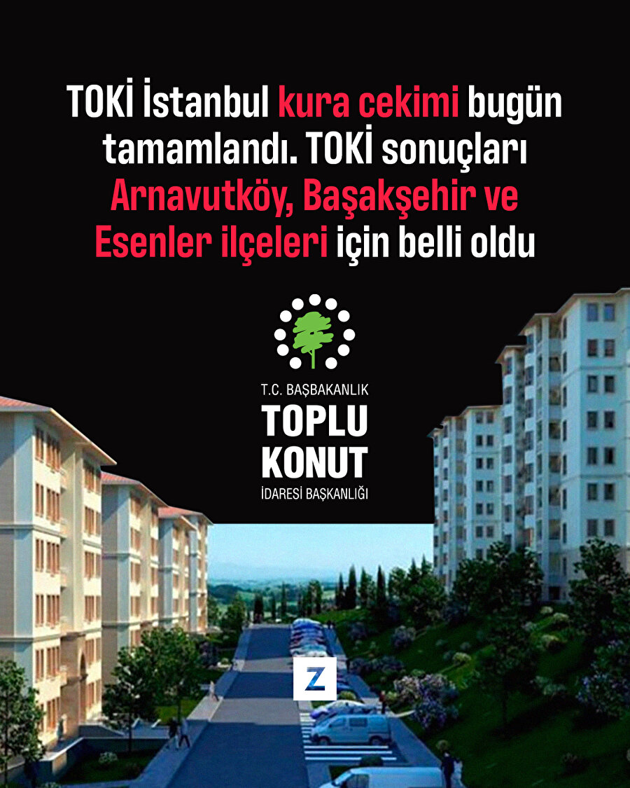 TOKİ İstanbul kura sonuçları açıklandı