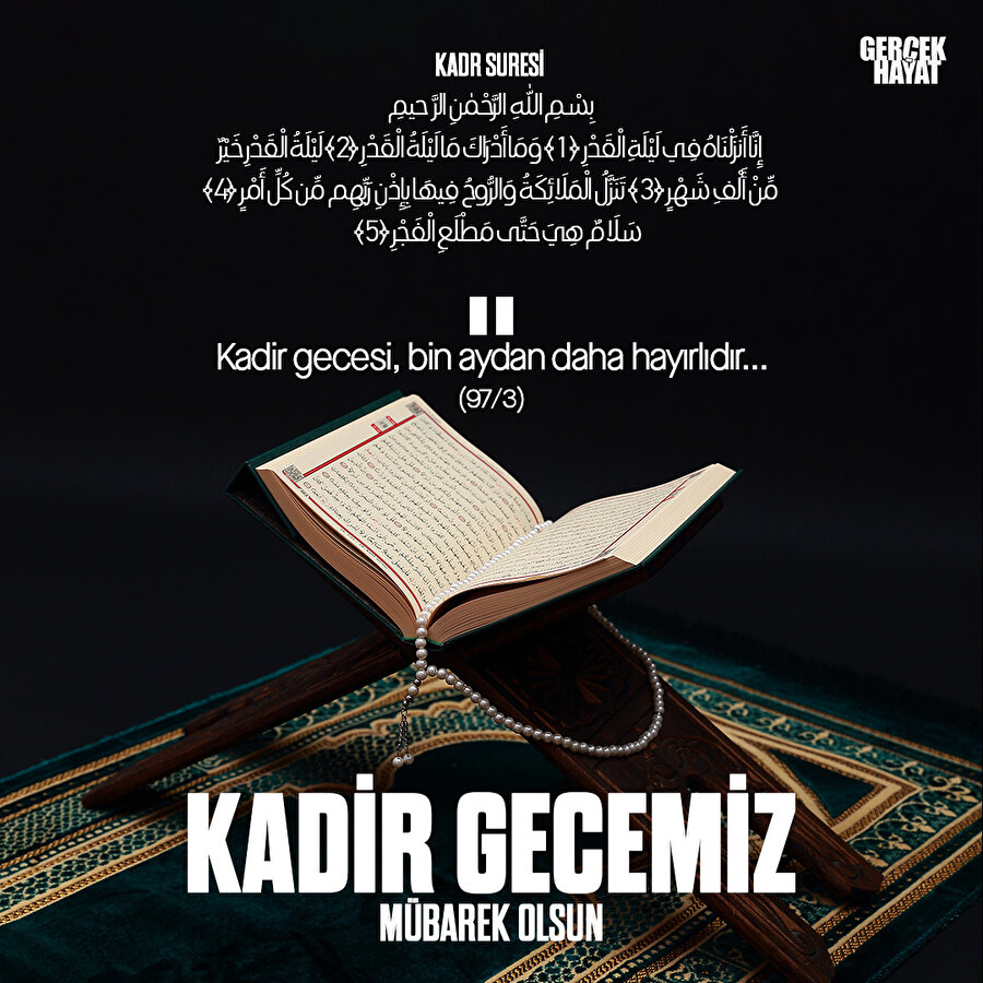 Kadir Gecemiz mübarek olsun