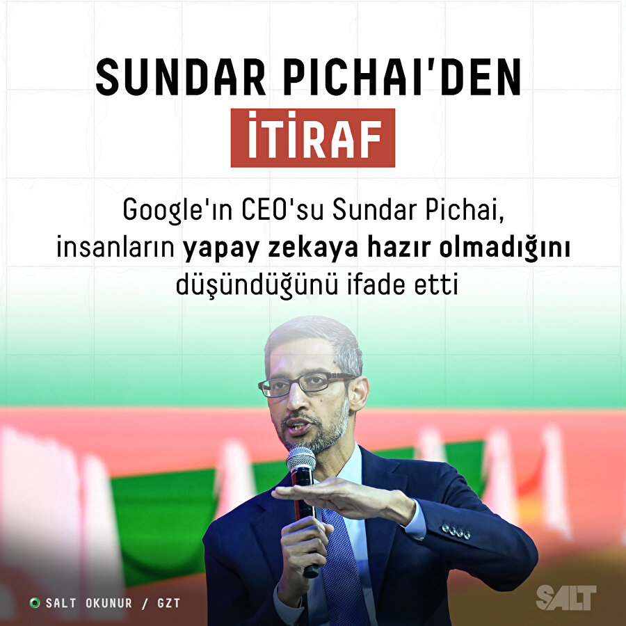 Google CEO'sundan itiraf: Yapay zeka yüzünden geceleri uyuyamıyor