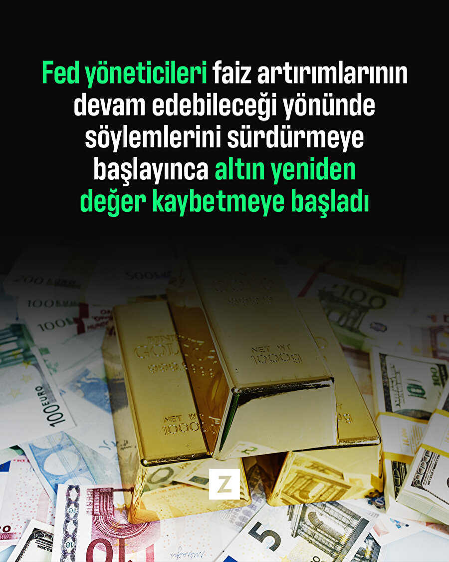 Altın çok sert düştü 