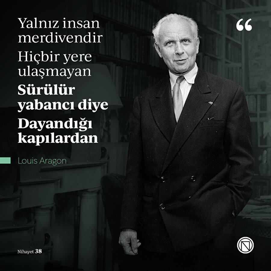 Yalnız insan, hiçbir yere ulaşmayan merdivendir