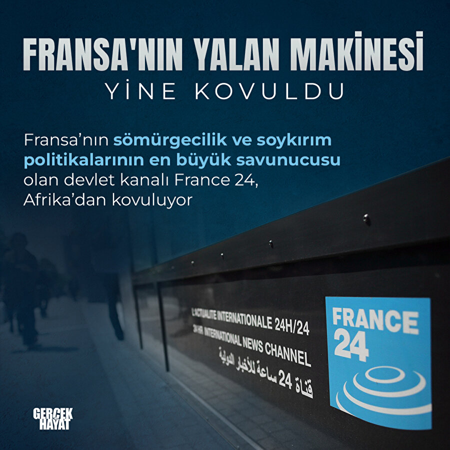 France 24 Afrika'dan kovuldu