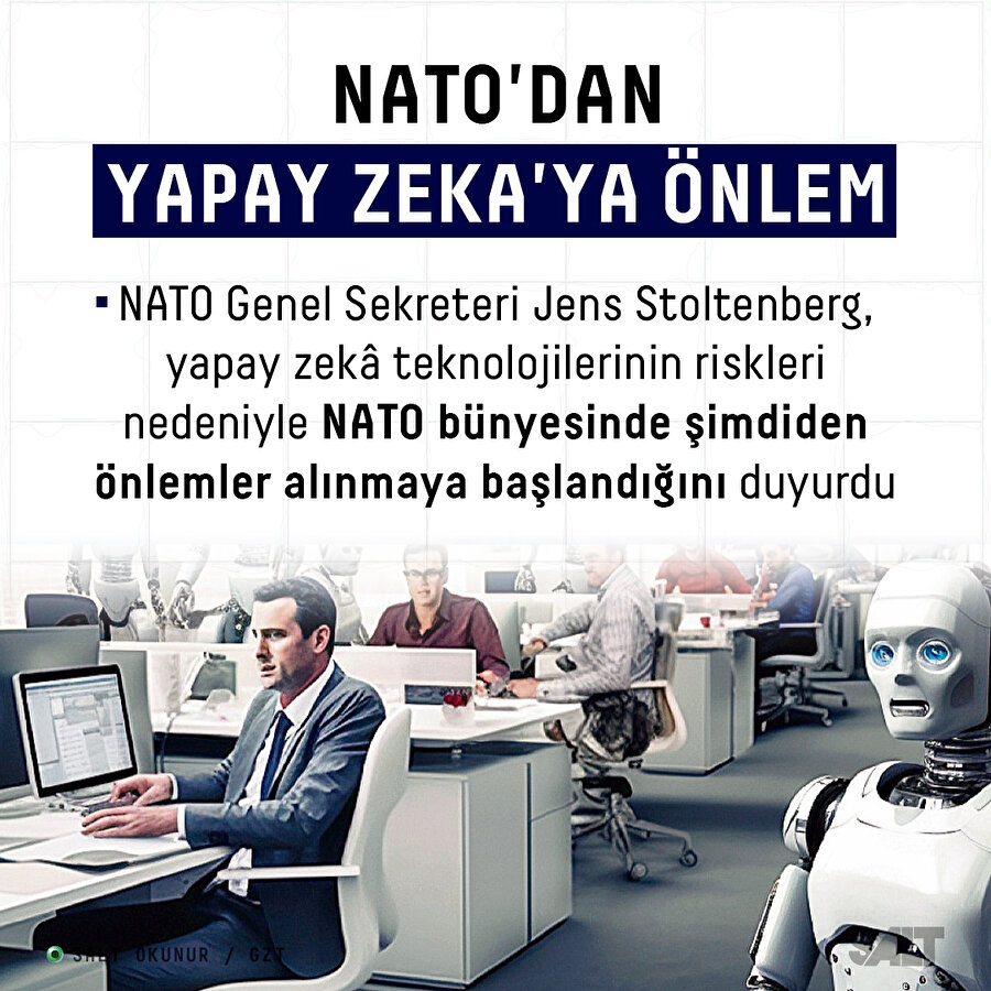 NATO, yapay zekaya karşı önlem alıyor