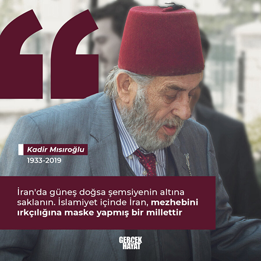 Kadir Mısıroğlu: İran