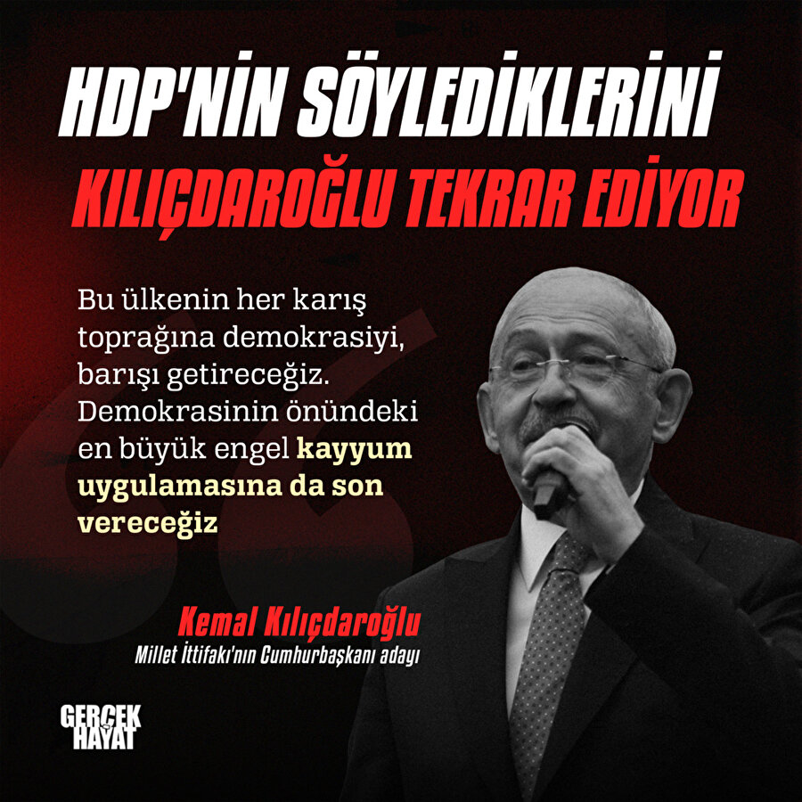 Kılıçdaroğlu: Kayyuma son vereceğiz