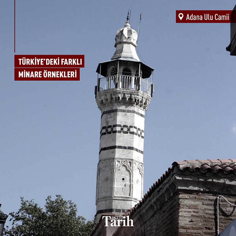 Türkiye'deki farklı minare örnekleri