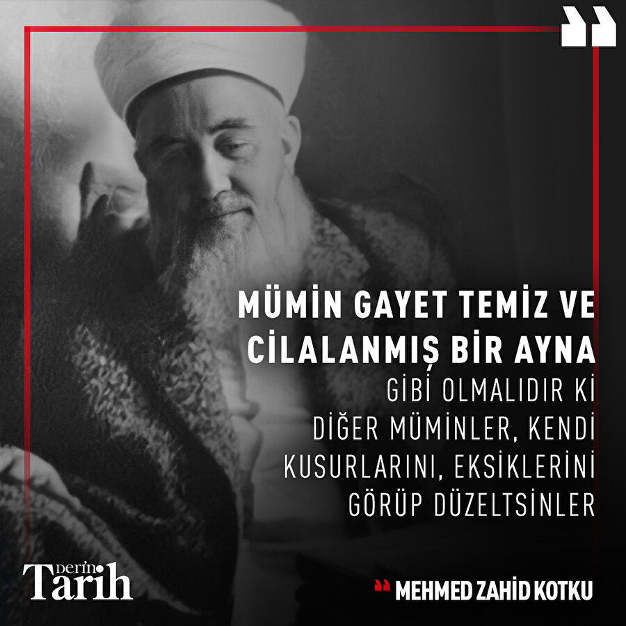 Mümin ayna gibi olmalıdır