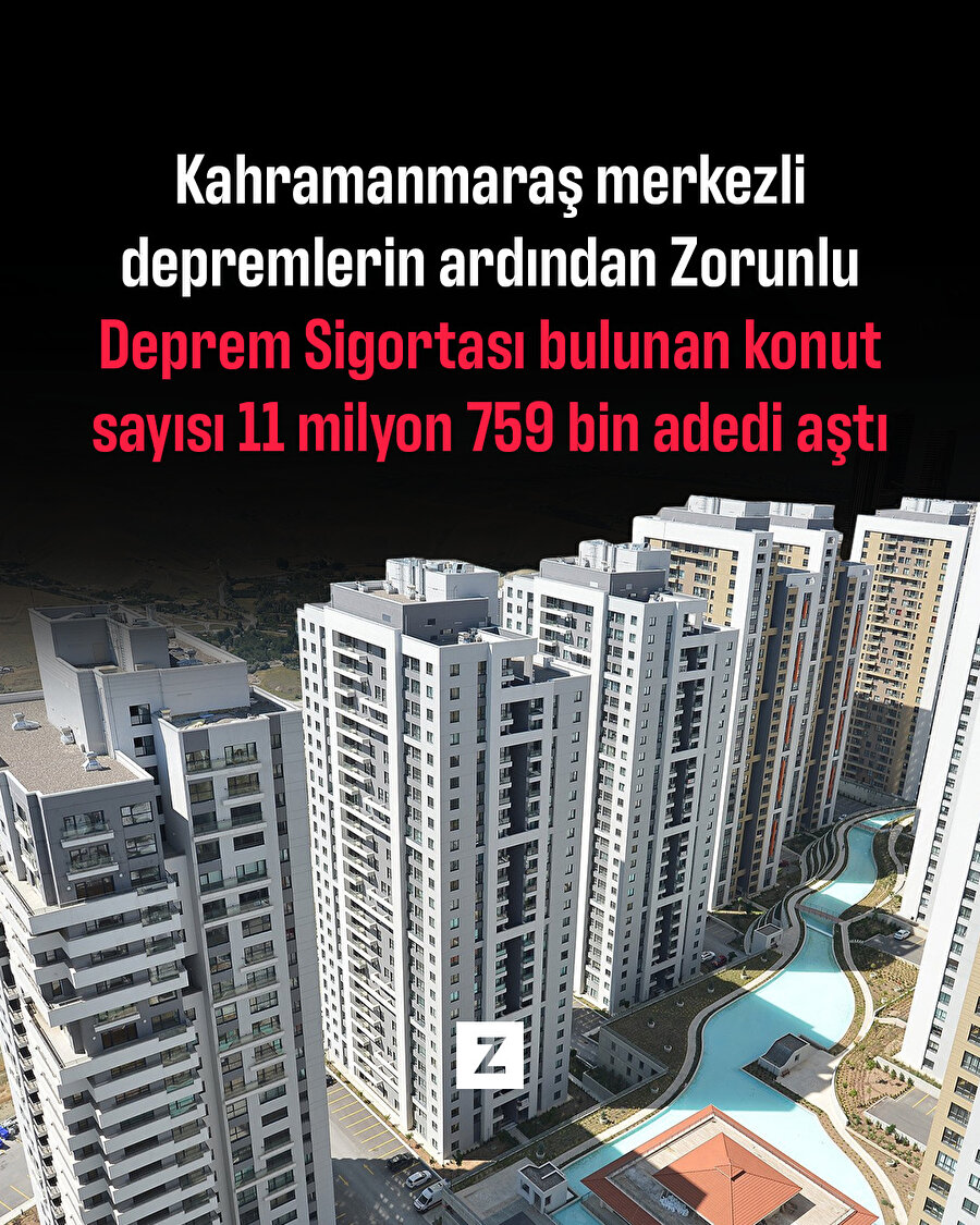 Depremlerin ardından sigortalı konut sayısı 800 bin arttı