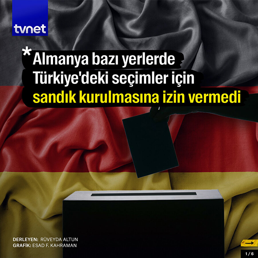 Almanya neden ilave sandık kurulmasına izin vermiyor?