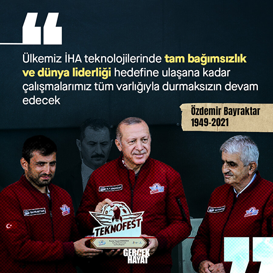 Özdemir Bayraktar: Tam bağımsızlık