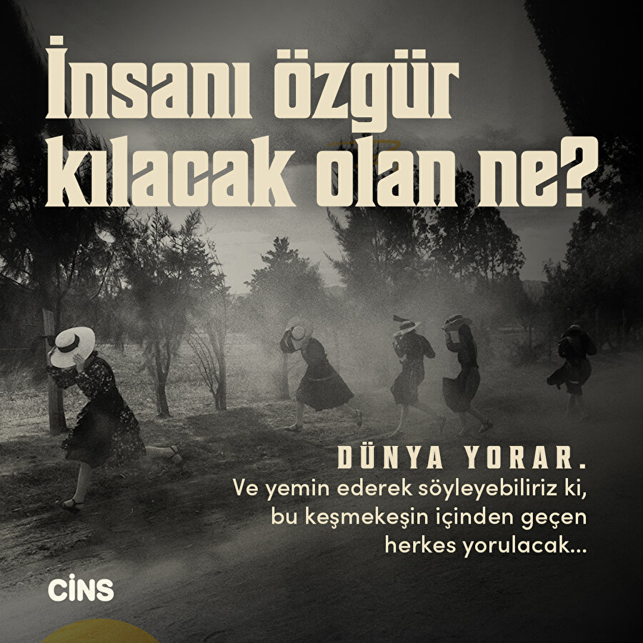 İnsanı özgür kılacak olan ne?