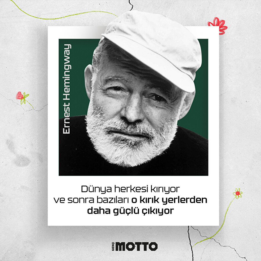 Hemingway'den bir alıntı